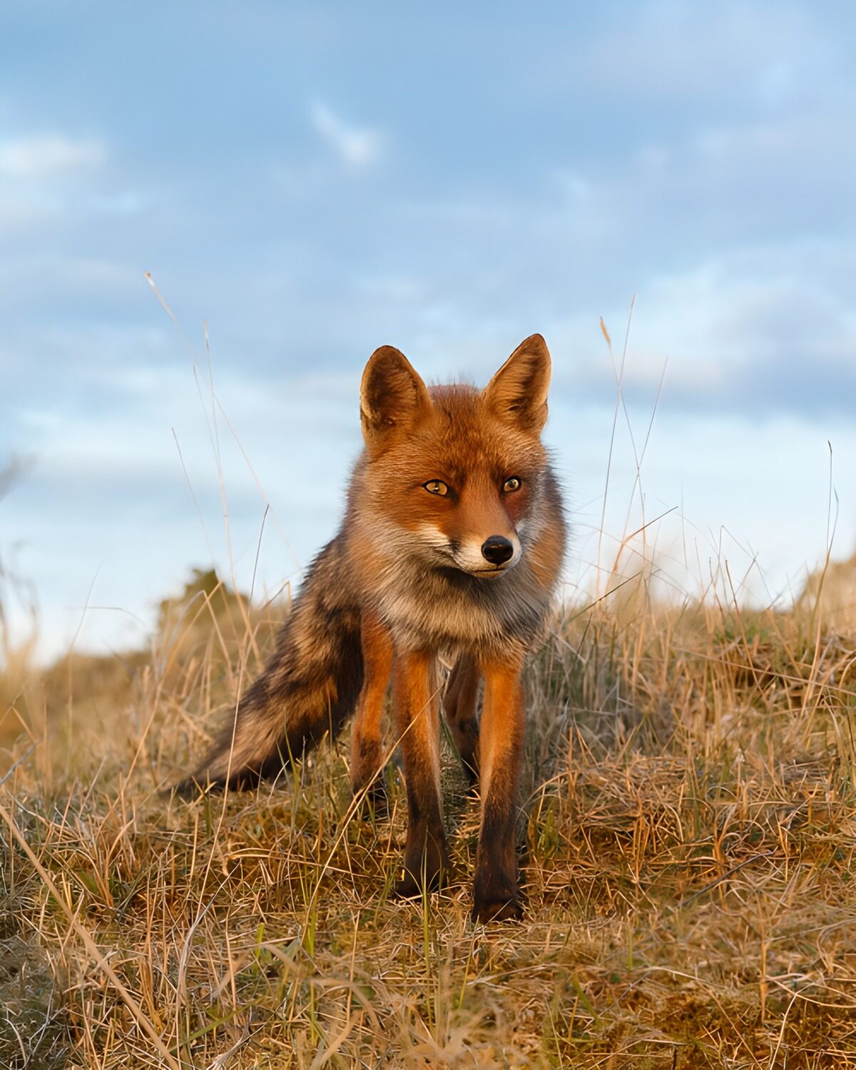 TPFR69041: Renard dans la nature calme