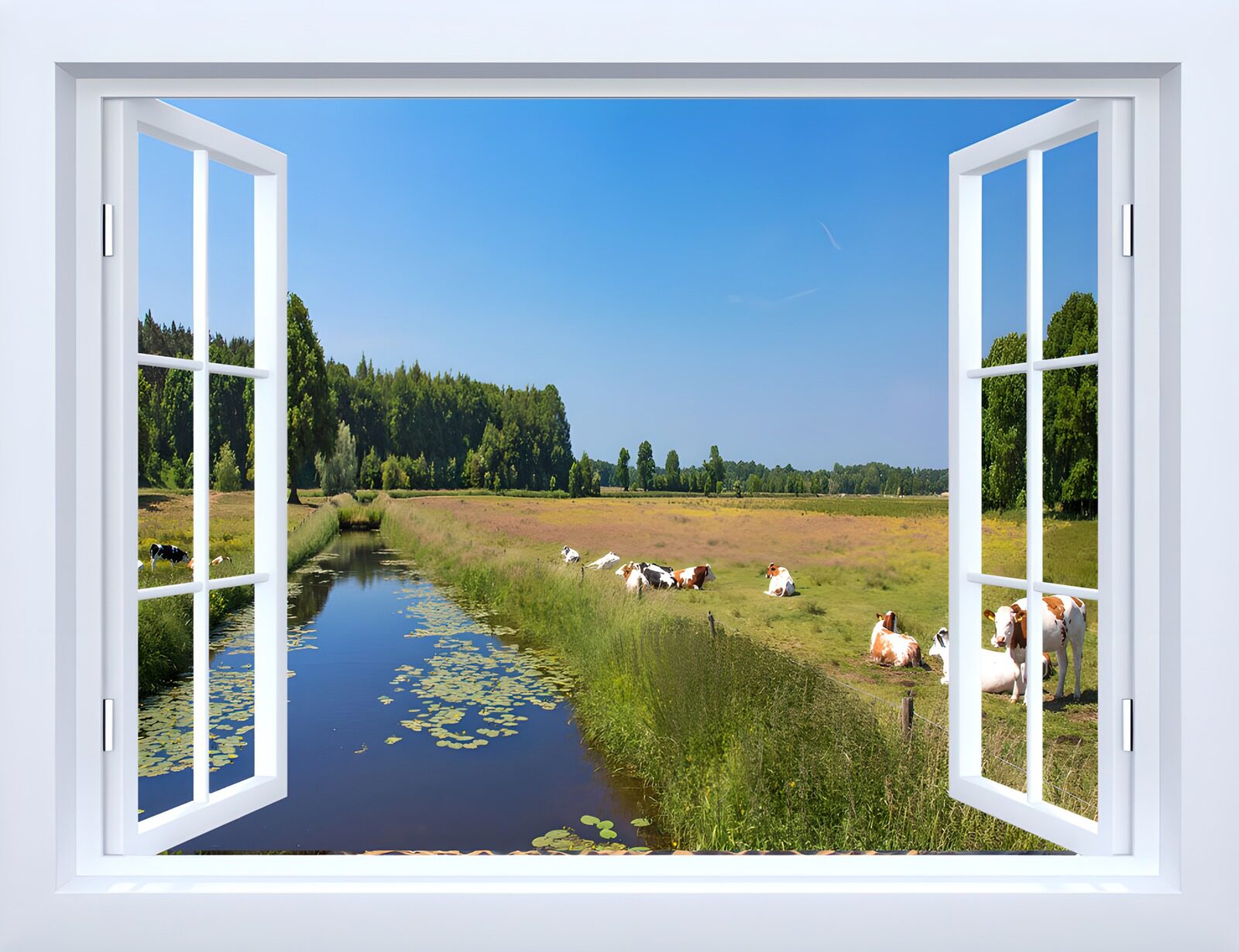 TPFR99848: Vue paisible sur la campagne