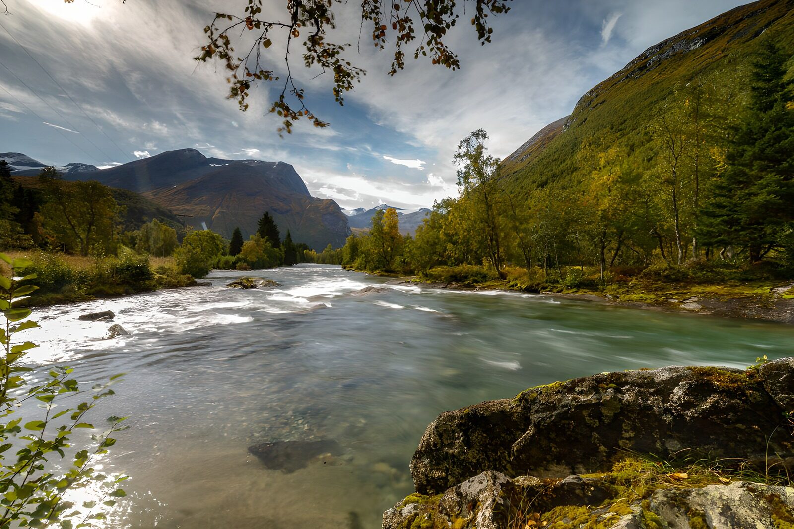 TPFR18162: Rivière paisible en Norvège