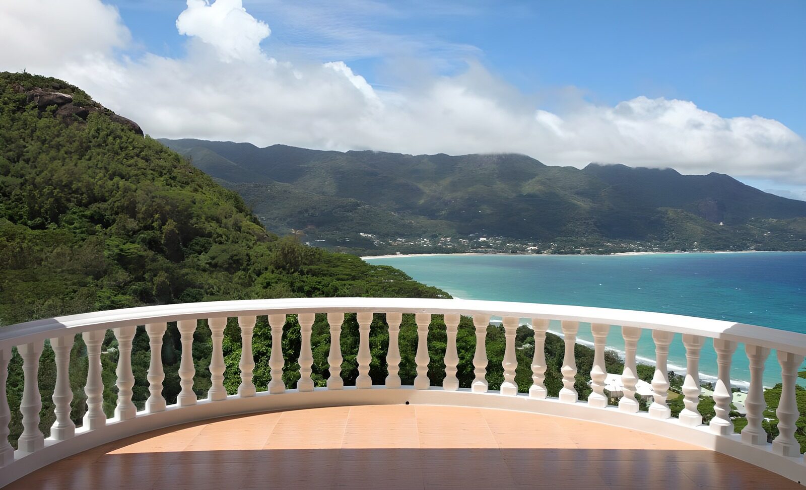 TPFR99867: Vue panoramique sur les Seychelles