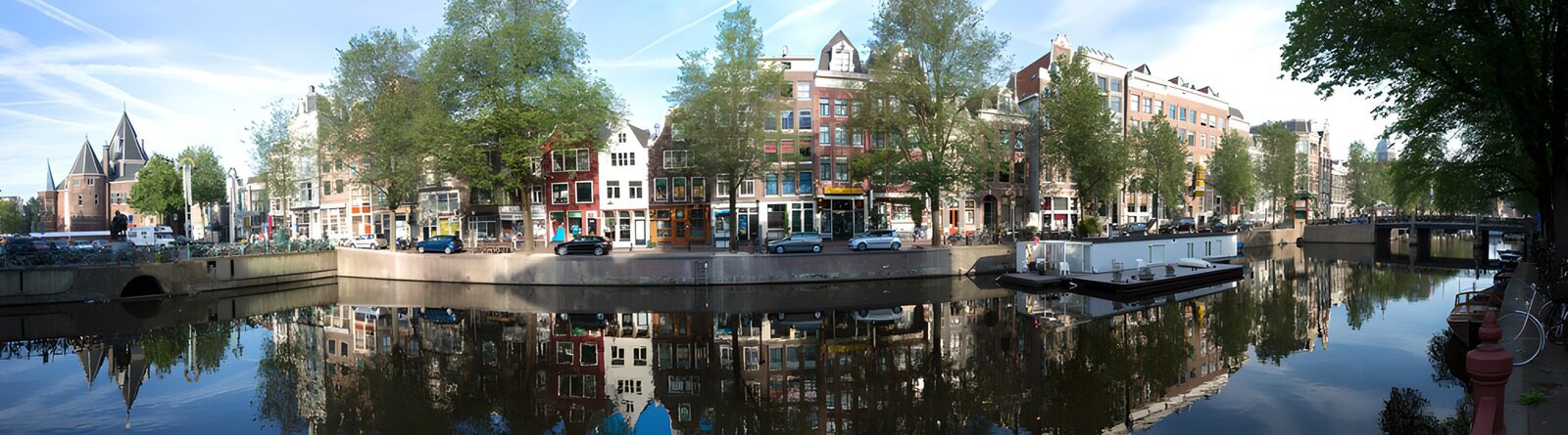 TPFR14082: Canaux d'Amsterdam au printemps