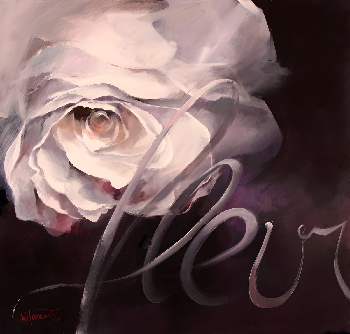 TPFR52293: Fleur délicate et mystérieuse