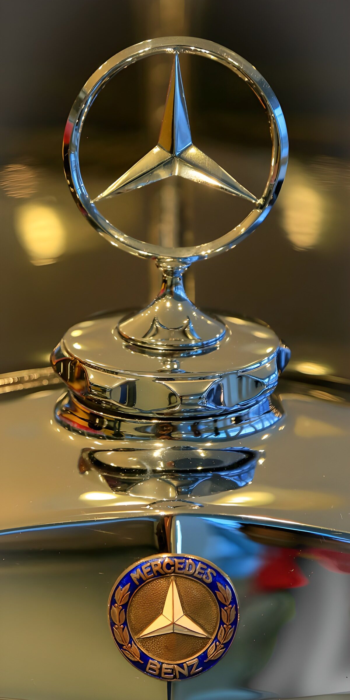 TPFR83363: Symbole emblématique de Mercedes-Benz