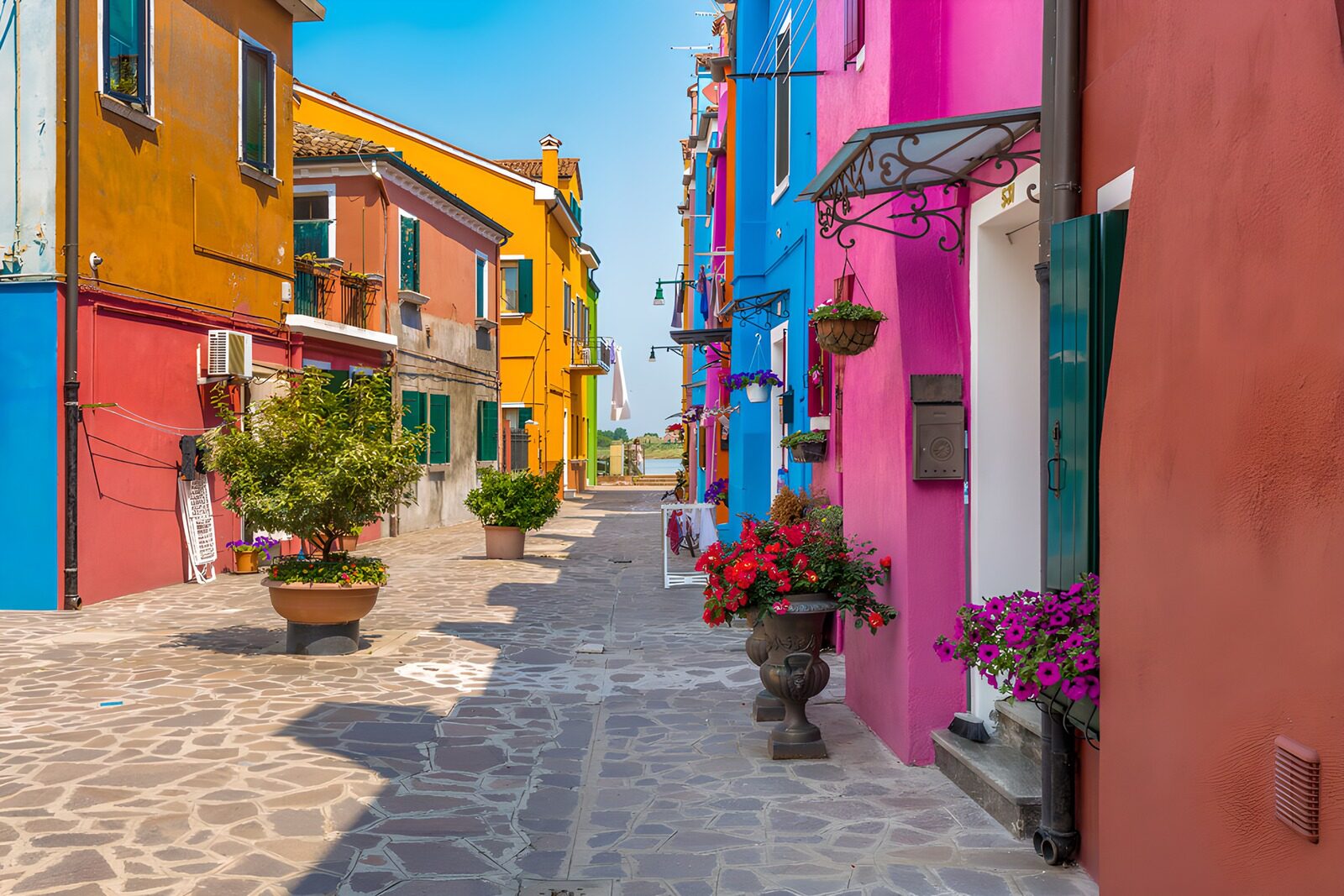 TPFR59372: Rue colorée à Burano