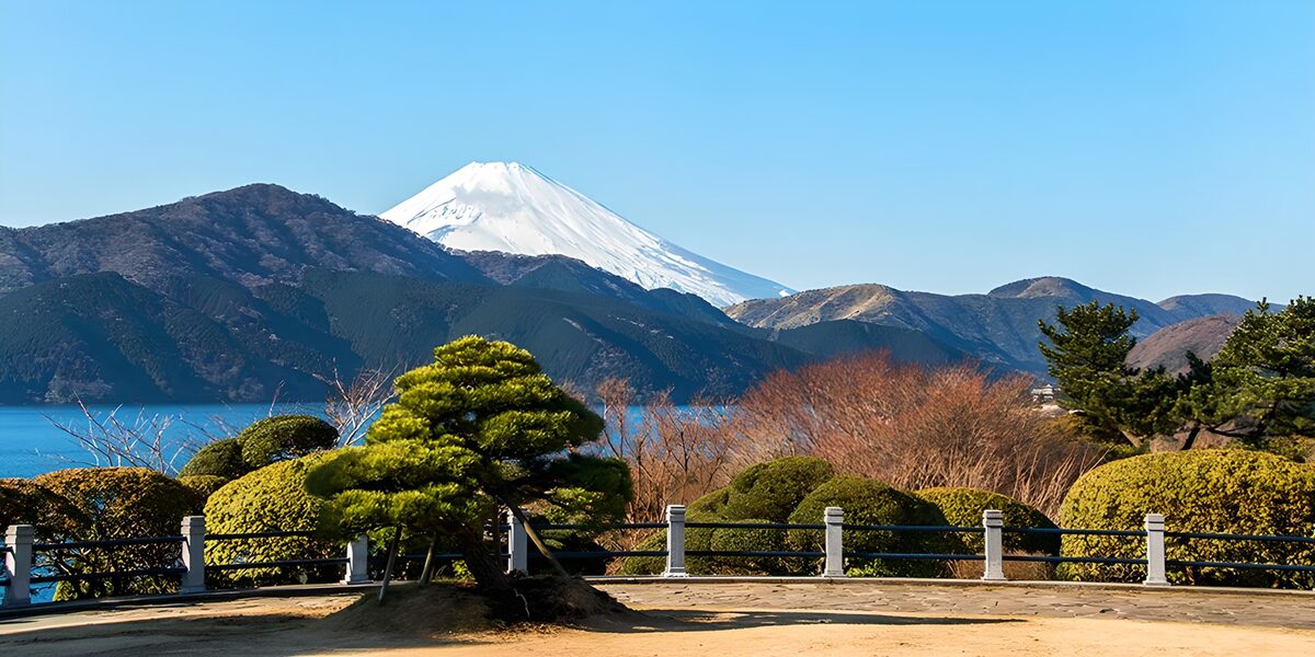 Mont Fuji et paysage japonnais