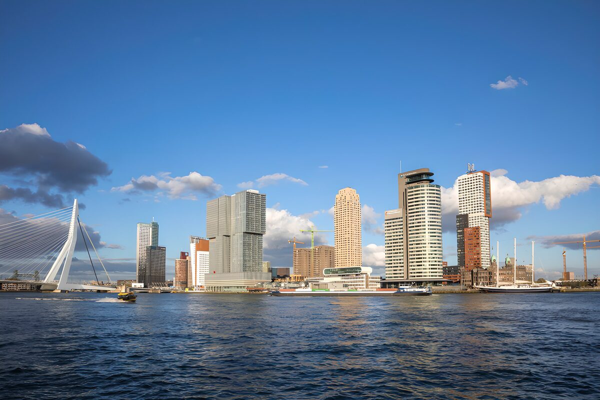TPFR24970: Skyline moderne de Rotterdam