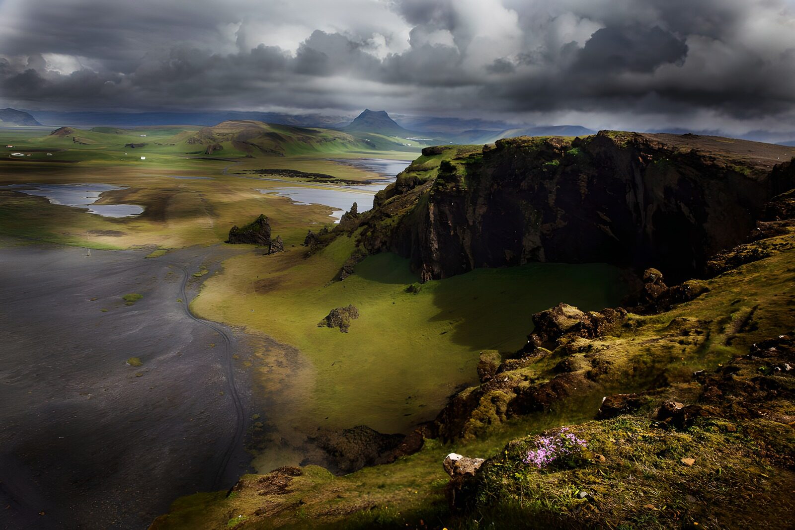 TPFR43021: Paysage dramatique d'Islande