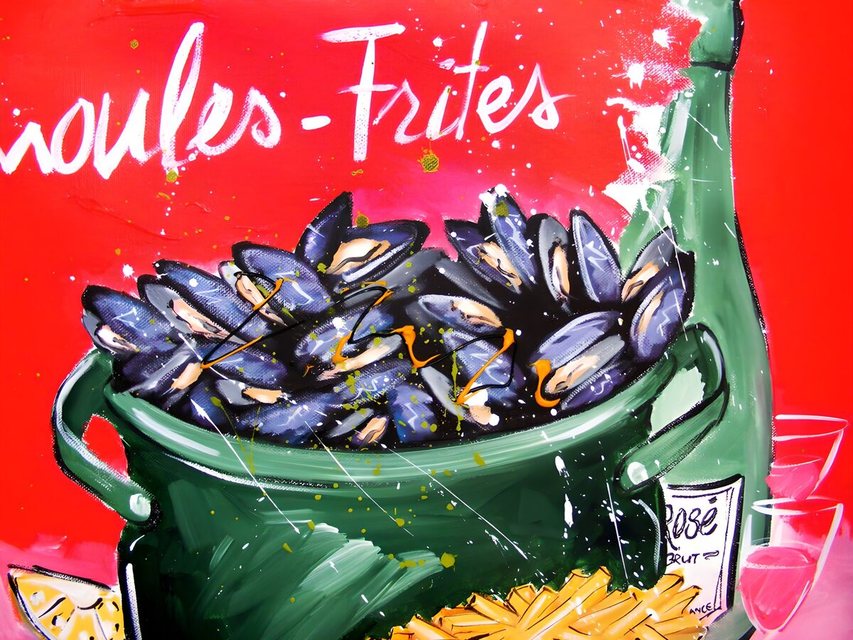 TPFR12953: Moules-Frites : un délice français