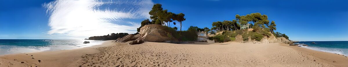 TPFR62325: Plage tranquille au soleil
