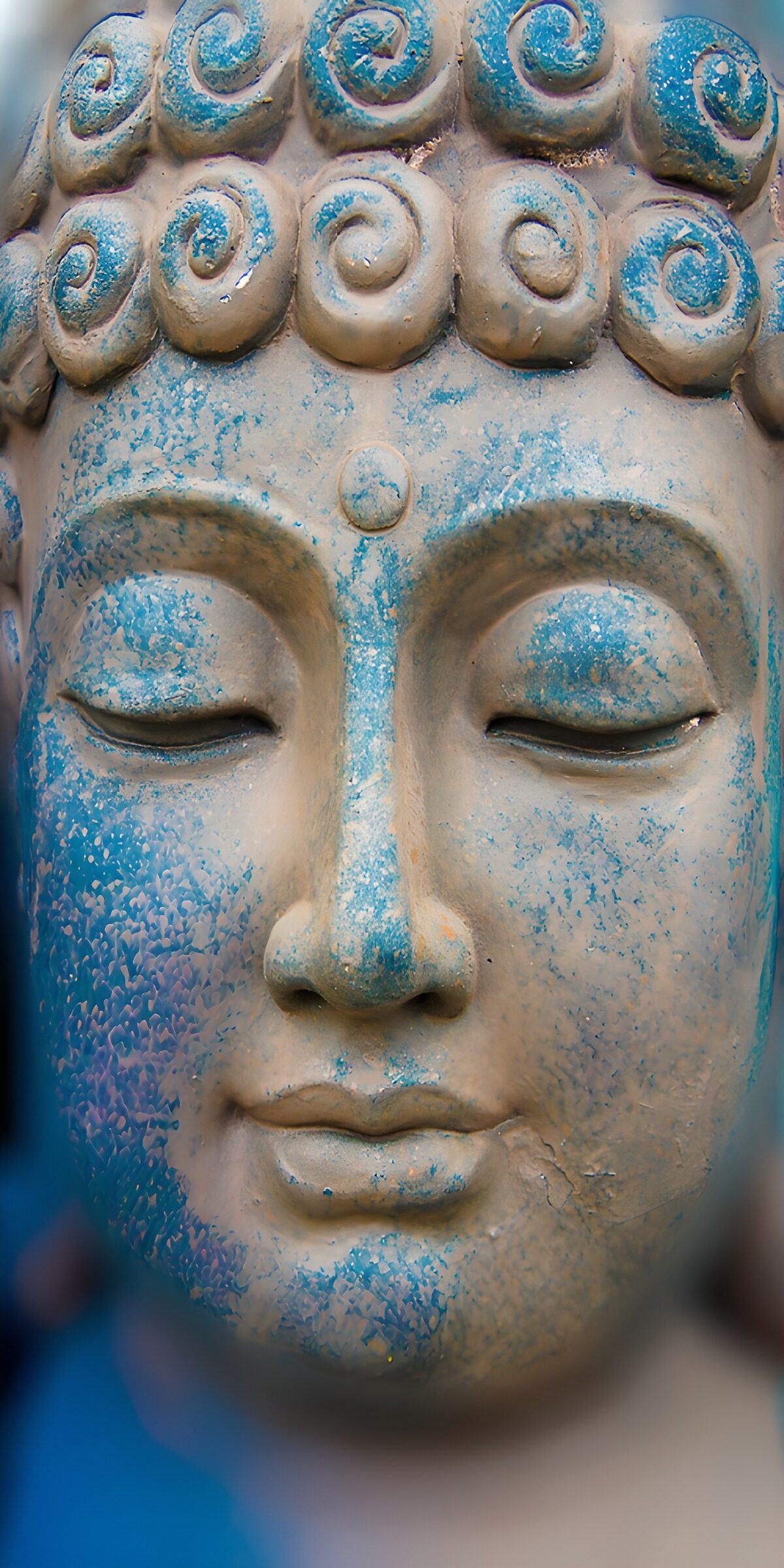 TPFR27132: Visage apaisé de Bouddha