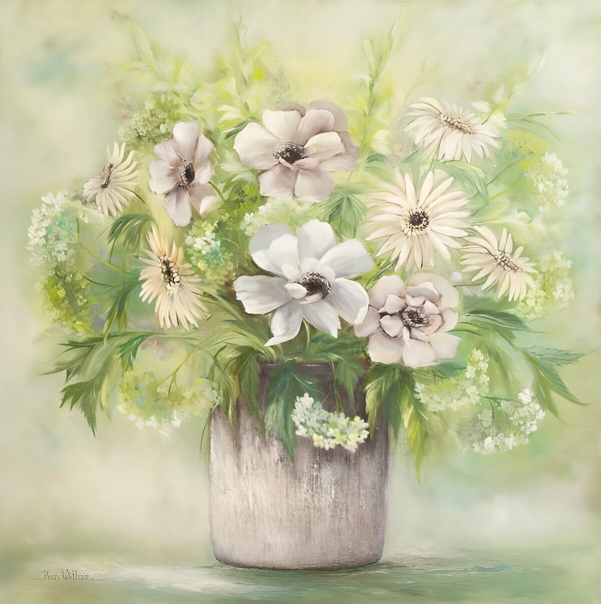 TPFR26865: Bouquet de fleurs délicates