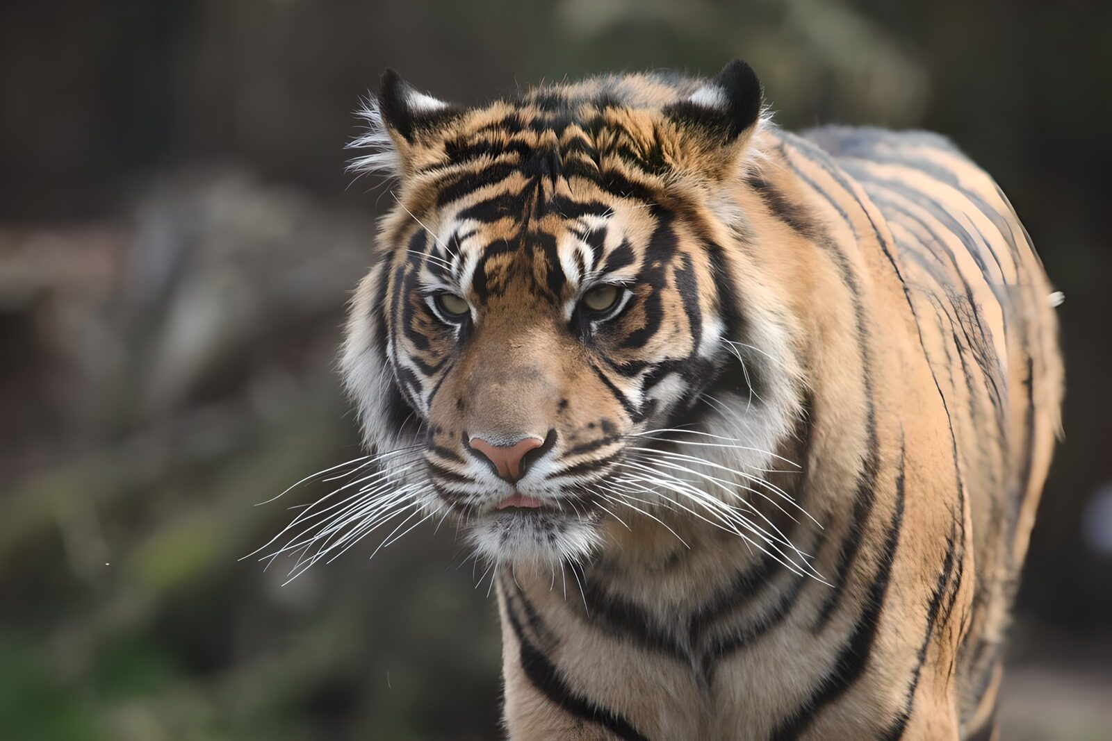 TPFR80557: Tigre majestueux en mouvement