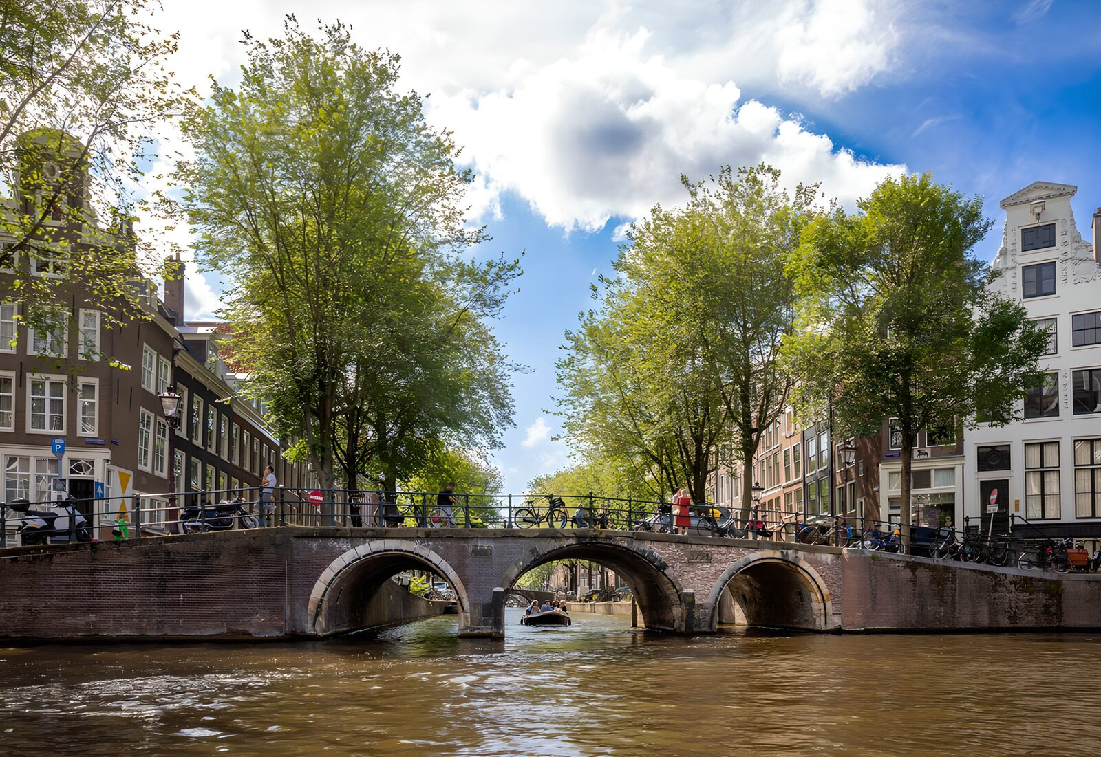 TPFR58833: Pont pittoresque à Amsterdam