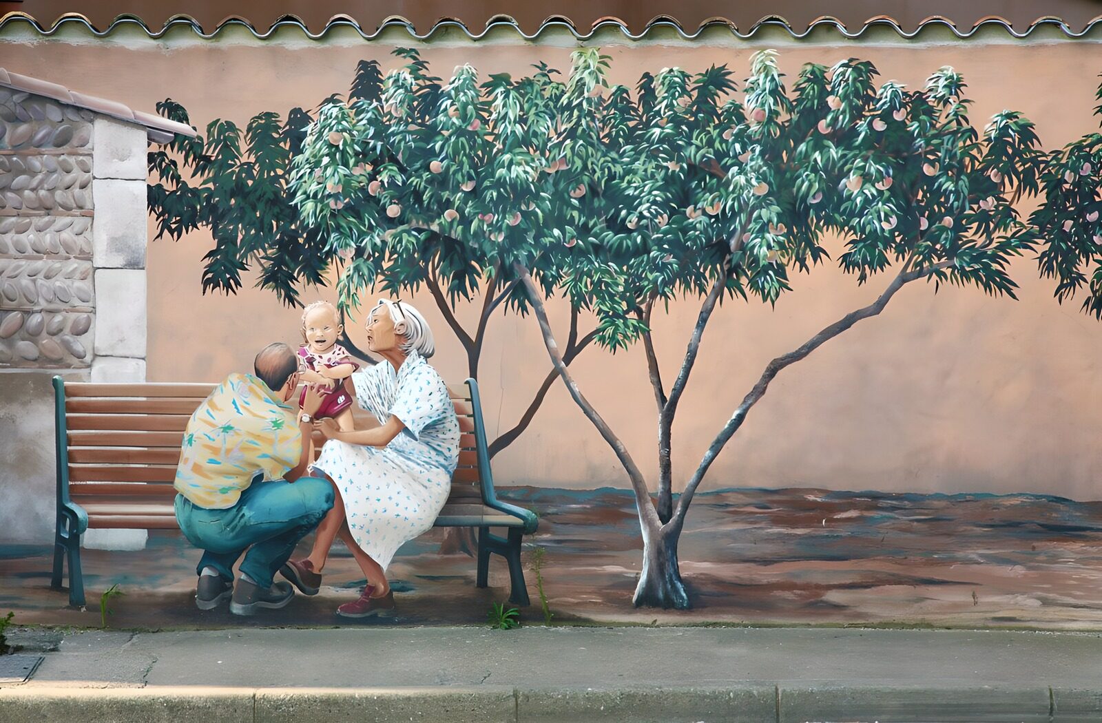 TPFR24891: Moments de famille sous un arbre
