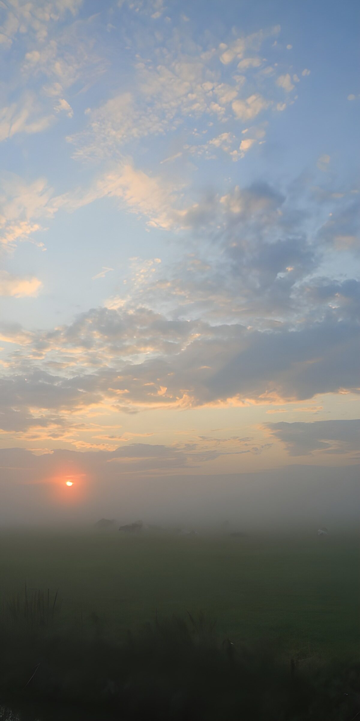 TPFR36424: Lever de soleil dans la brume