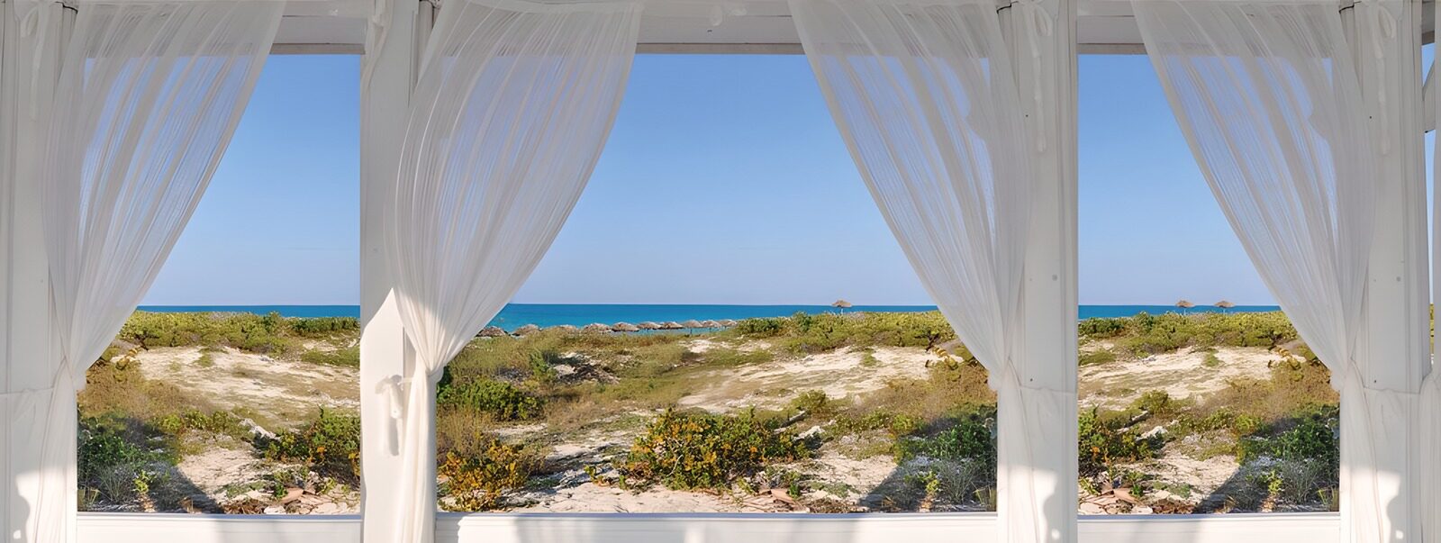 TPFR41384: Vue paisible sur la mer