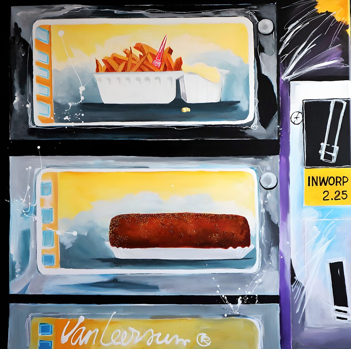 TPFR57888: : Fast-food dans un distributeur automatique