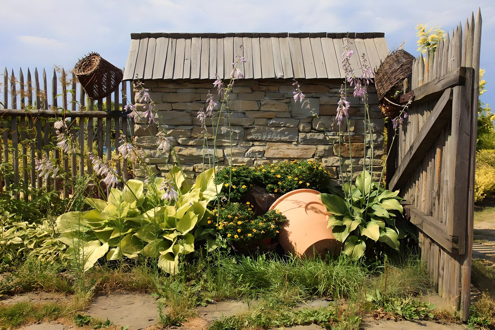 TPFR75429: Jardin secret et paisible