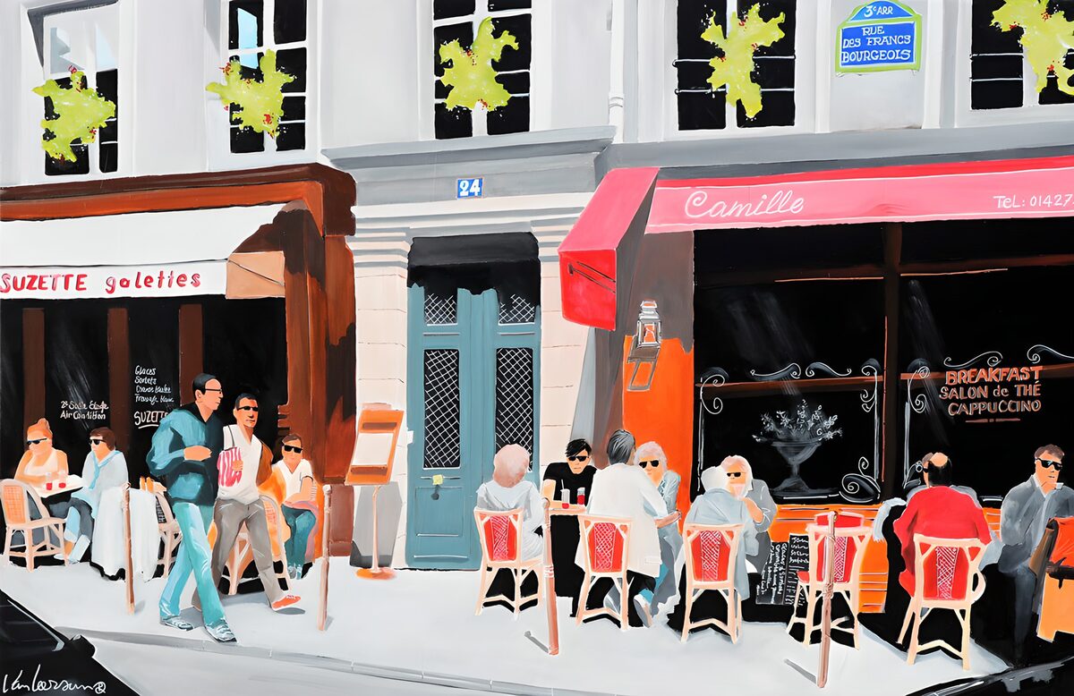 TPFR84122: Terrasses ensoleillées à Paris
