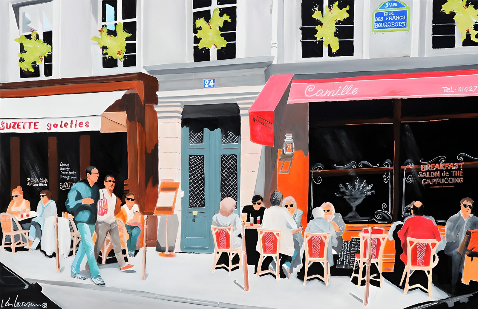 TPFR84122: Terrasses ensoleillées à Paris