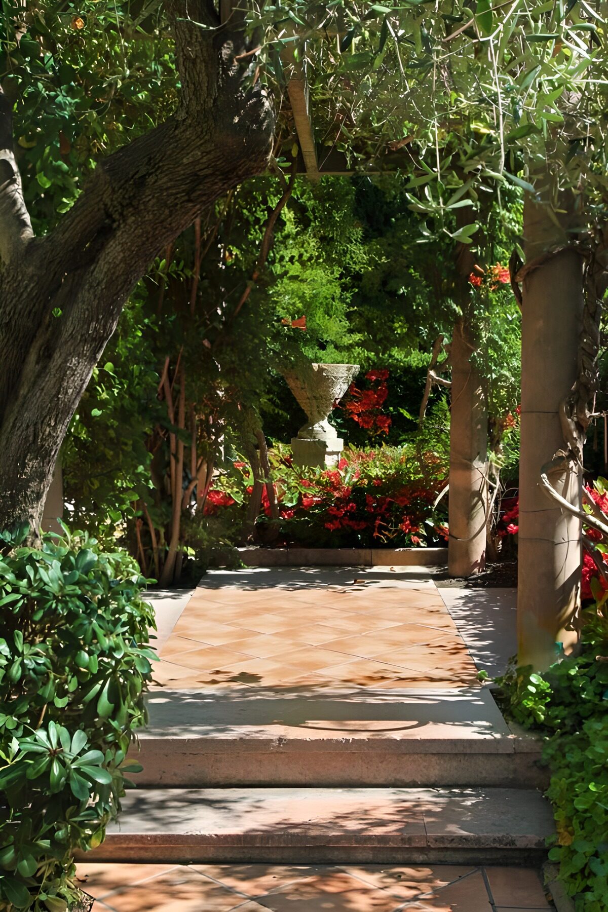 TPFR31129: Allée magique au jardin