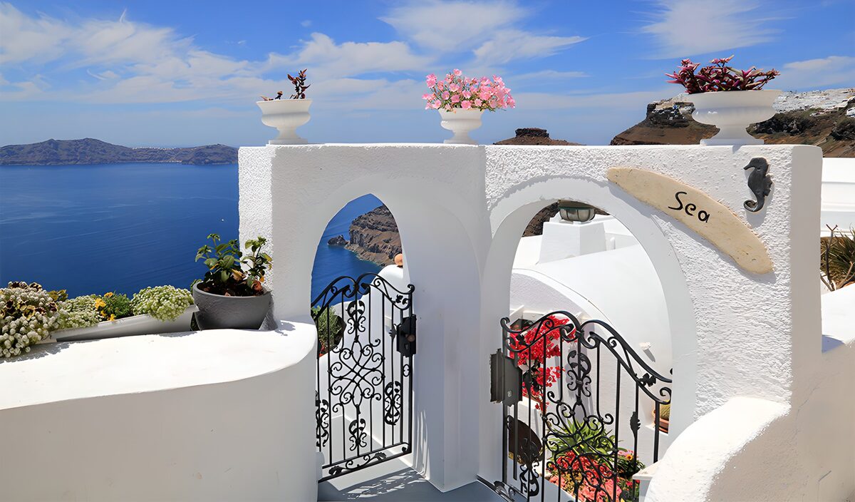 Porte vers la mer