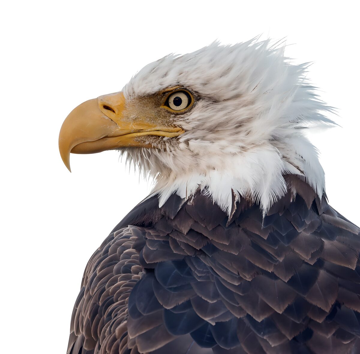 TPFR16954: Aigle majestueux au profil saisissant