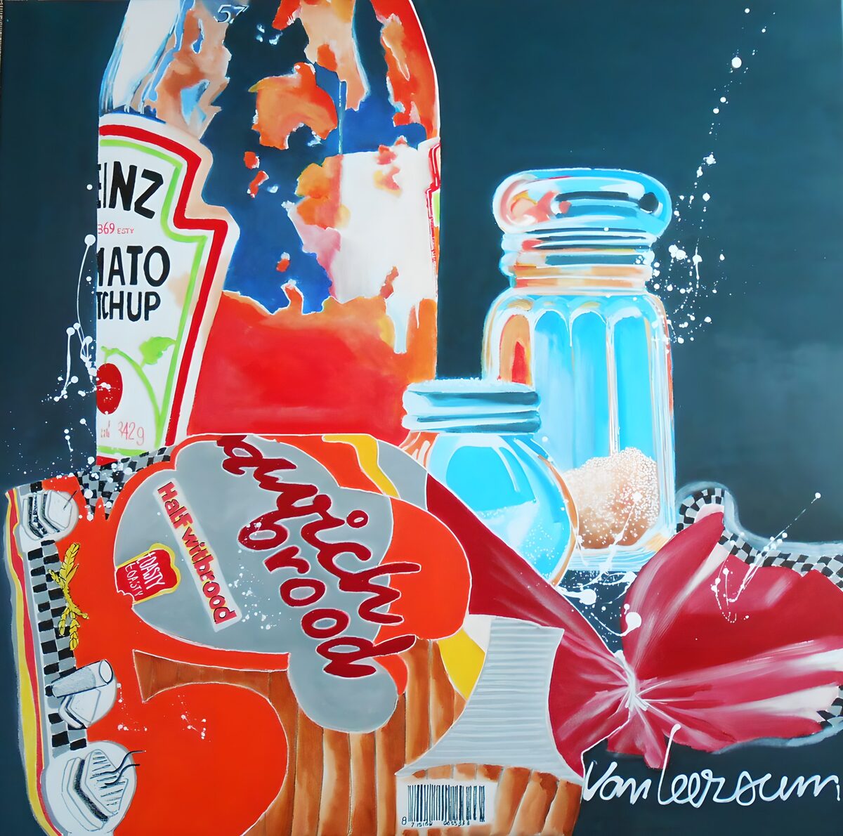 Art de la nourriture coloré