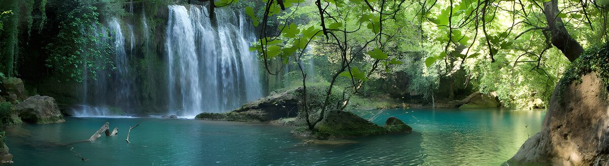 TPFR57790: Cascade en pleine nature