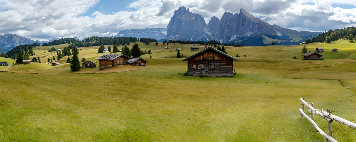 TPFR45157: Paysage alpin paisible