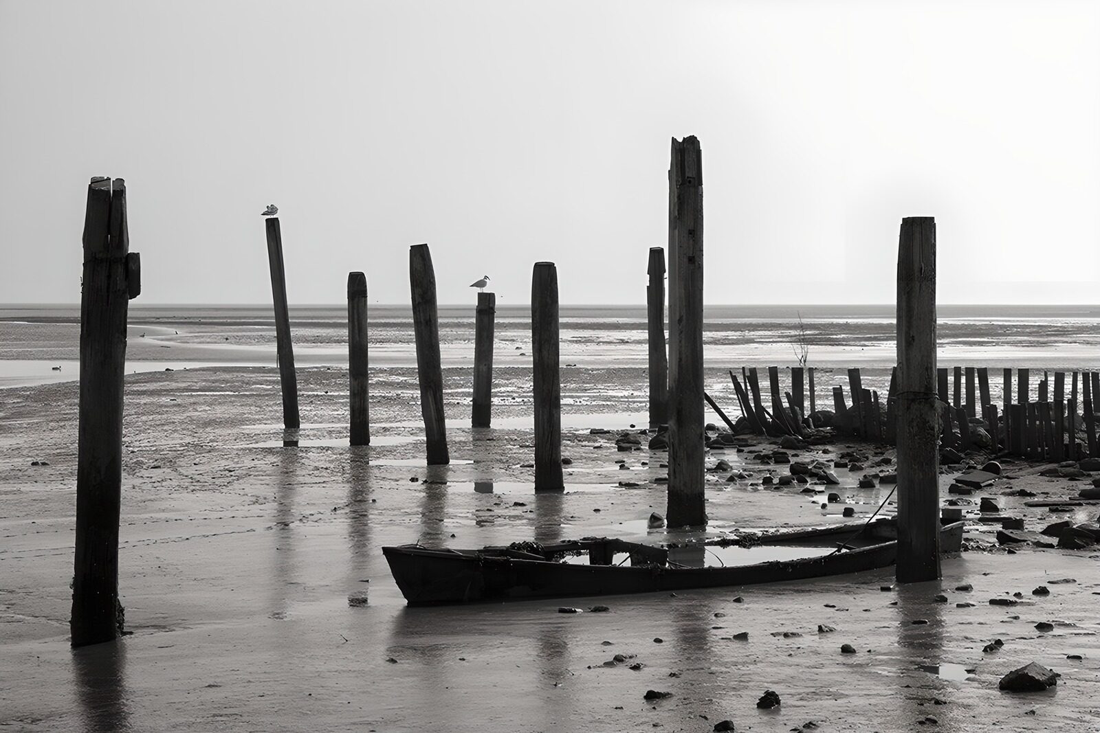 TPFR56827: Aurore sur la mer calme