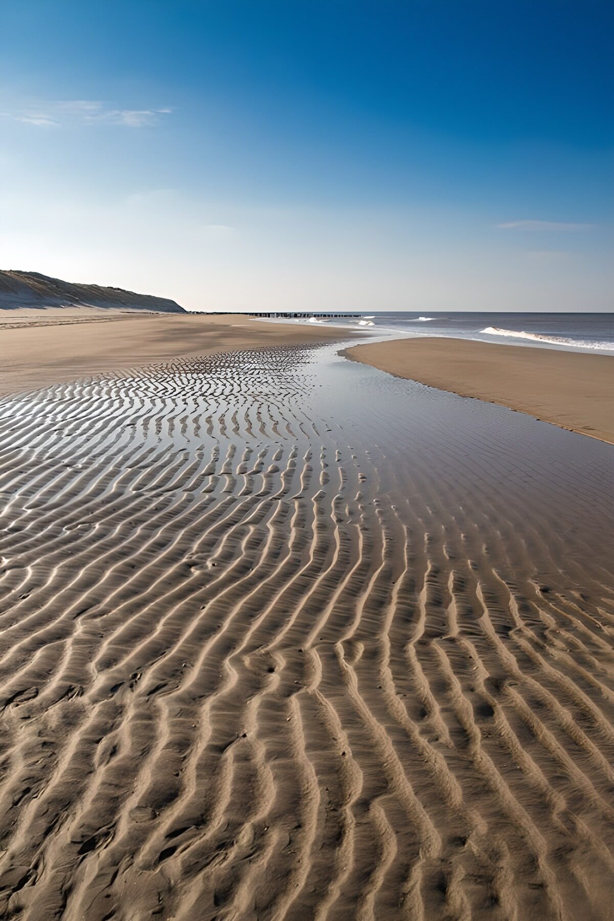 TPFR50909: Plage paisible aux vagues douces