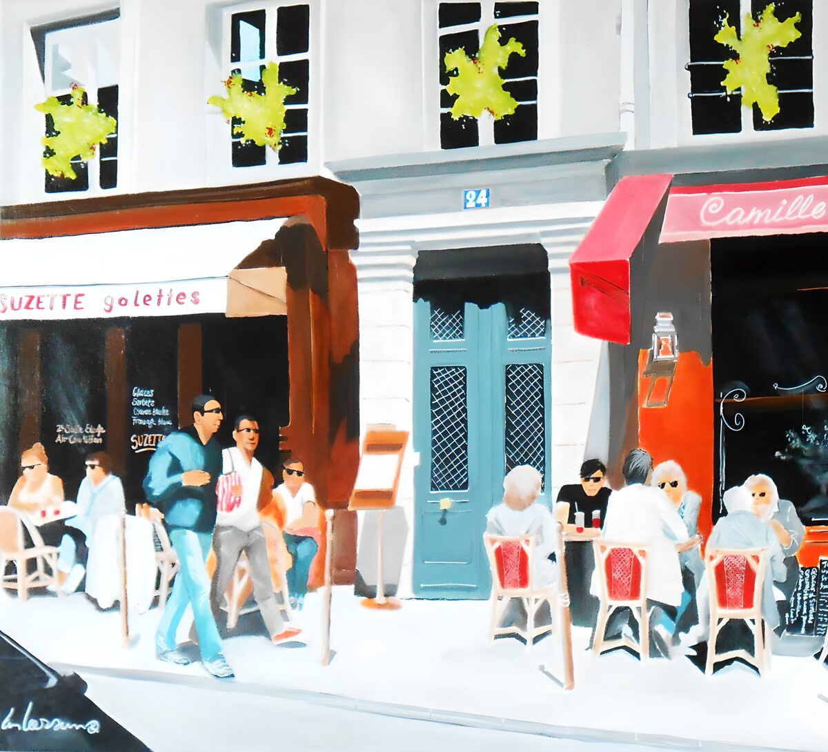 TPFR34602: Vie de café à Paris
