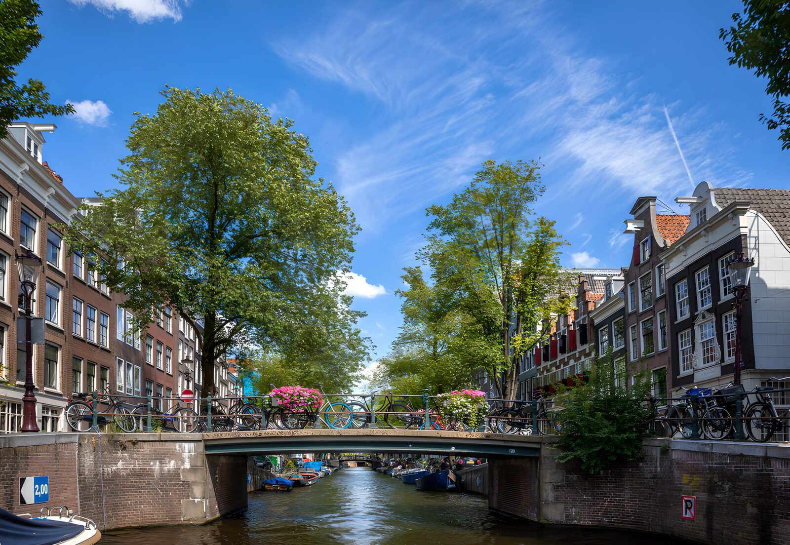 TPFR52003: Pont sur le canal d'Amsterdam