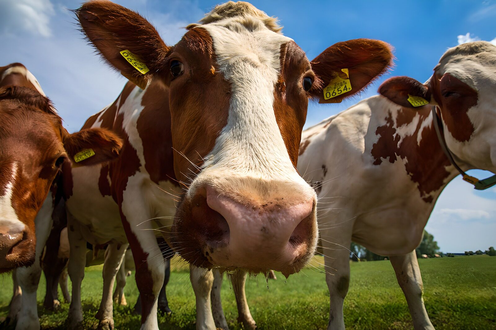 TPFR58579: Vaches dans un champ ensoleillé