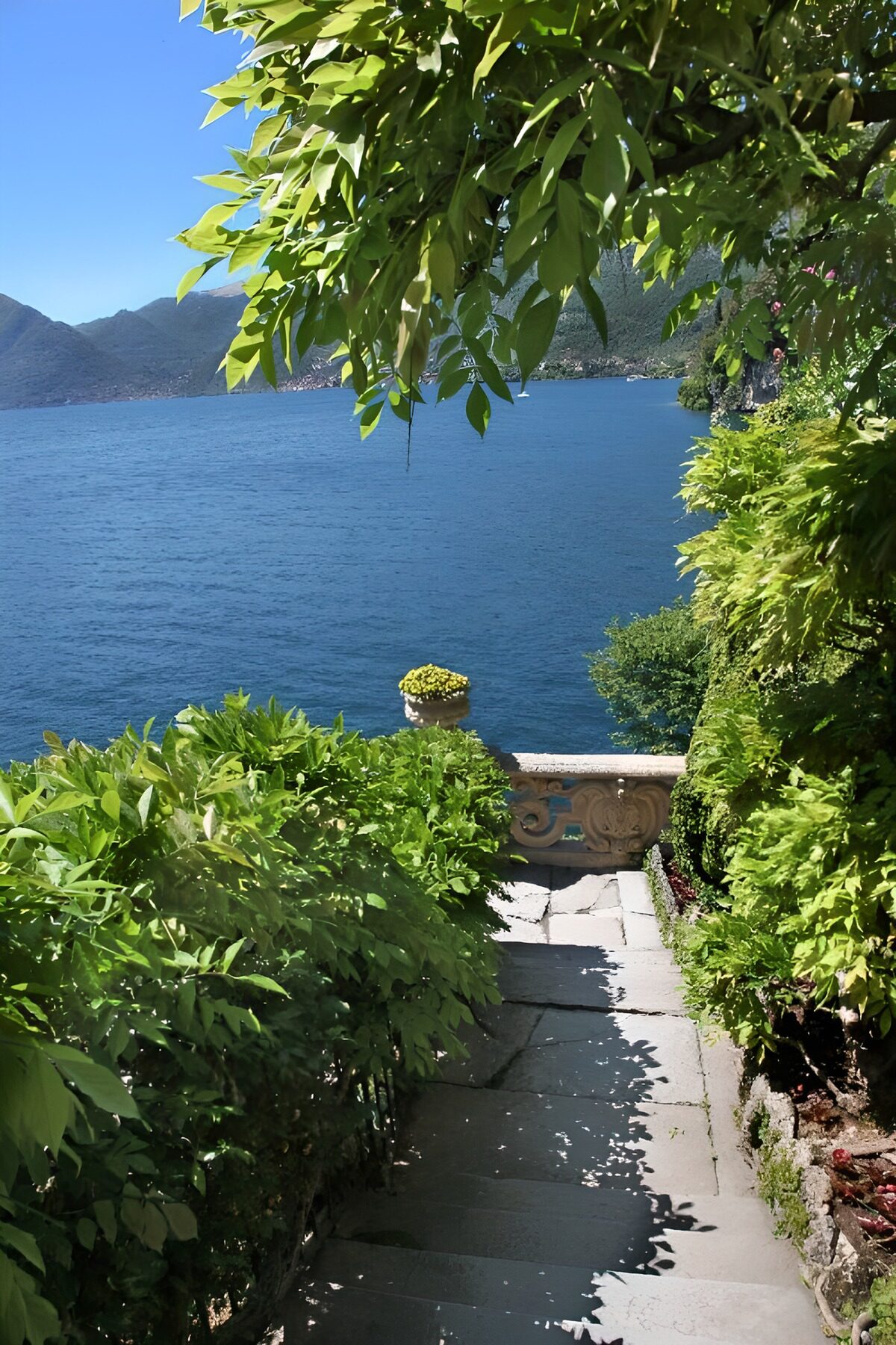 TPFR80957: Escaliers vers le lac enchanteur