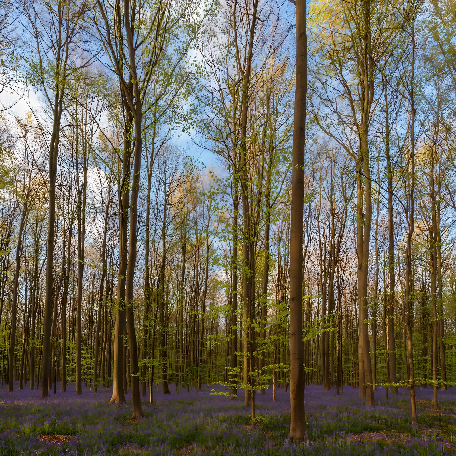 TPFR54844: Forêt enchantée au printemps