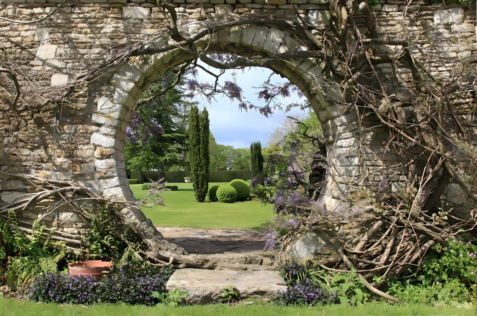 TPFR80742: Passage enchantée à travers la voûte