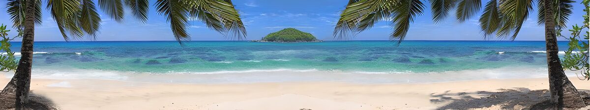 TPFR44049: Plage paradisiaque et eau cristalline