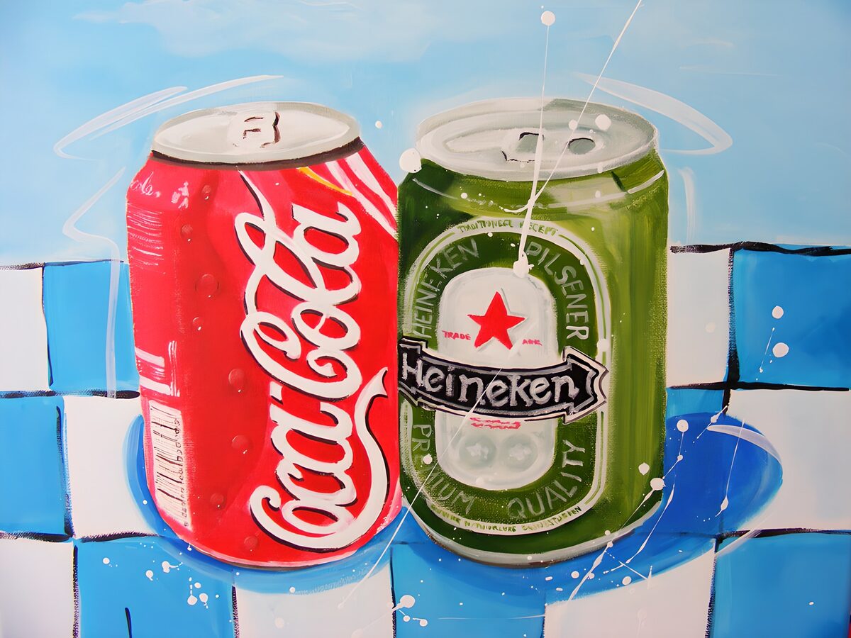 Boissons emblématiques : Coca-Cola et Heineken