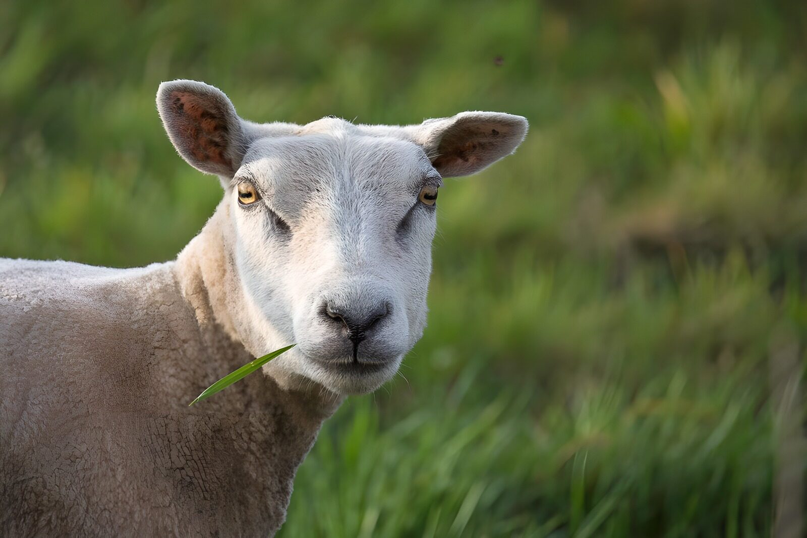 TPFR33420: Mouton paisible dans les champs