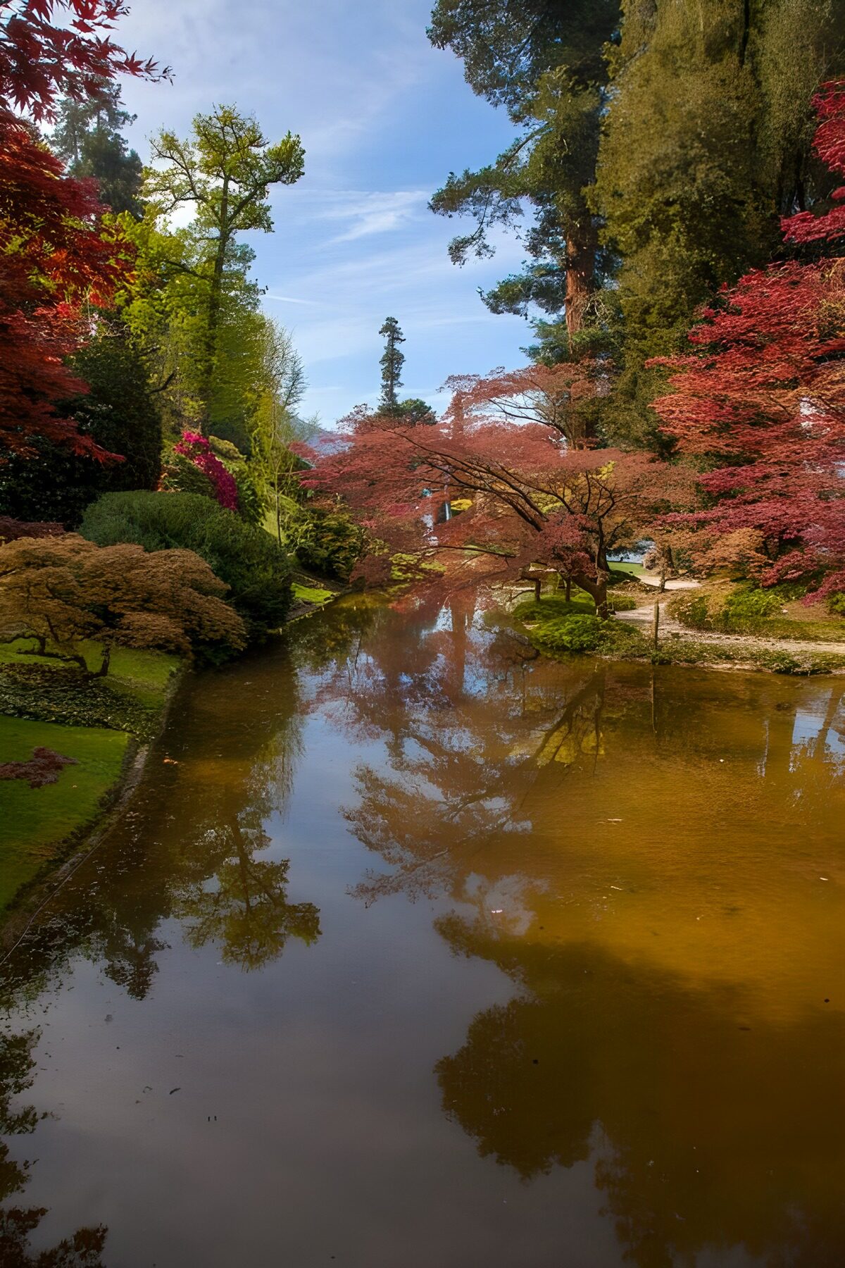 TPFR66802: Jardin paisible au bord de l'eau