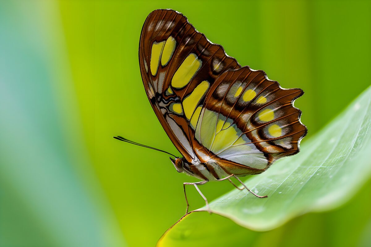 TPFR89149: Papillon aux couleurs vibrantes