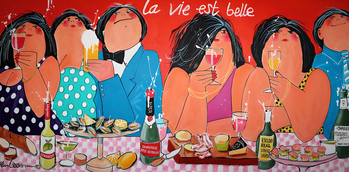 TPFR55407: La vie est belle: un festin joyeux