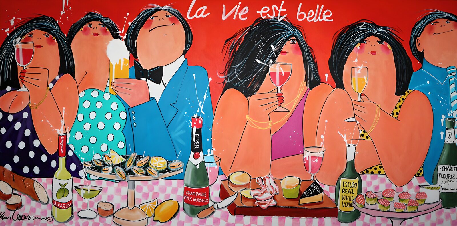 TPFR55407: La vie est belle: un festin joyeux