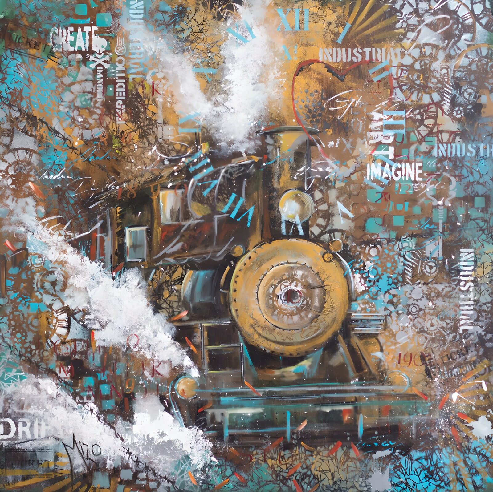 TPFR38259: La locomotive artistique