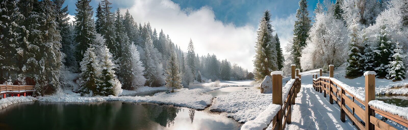 TPFR55103: Paysage d'hiver paisible