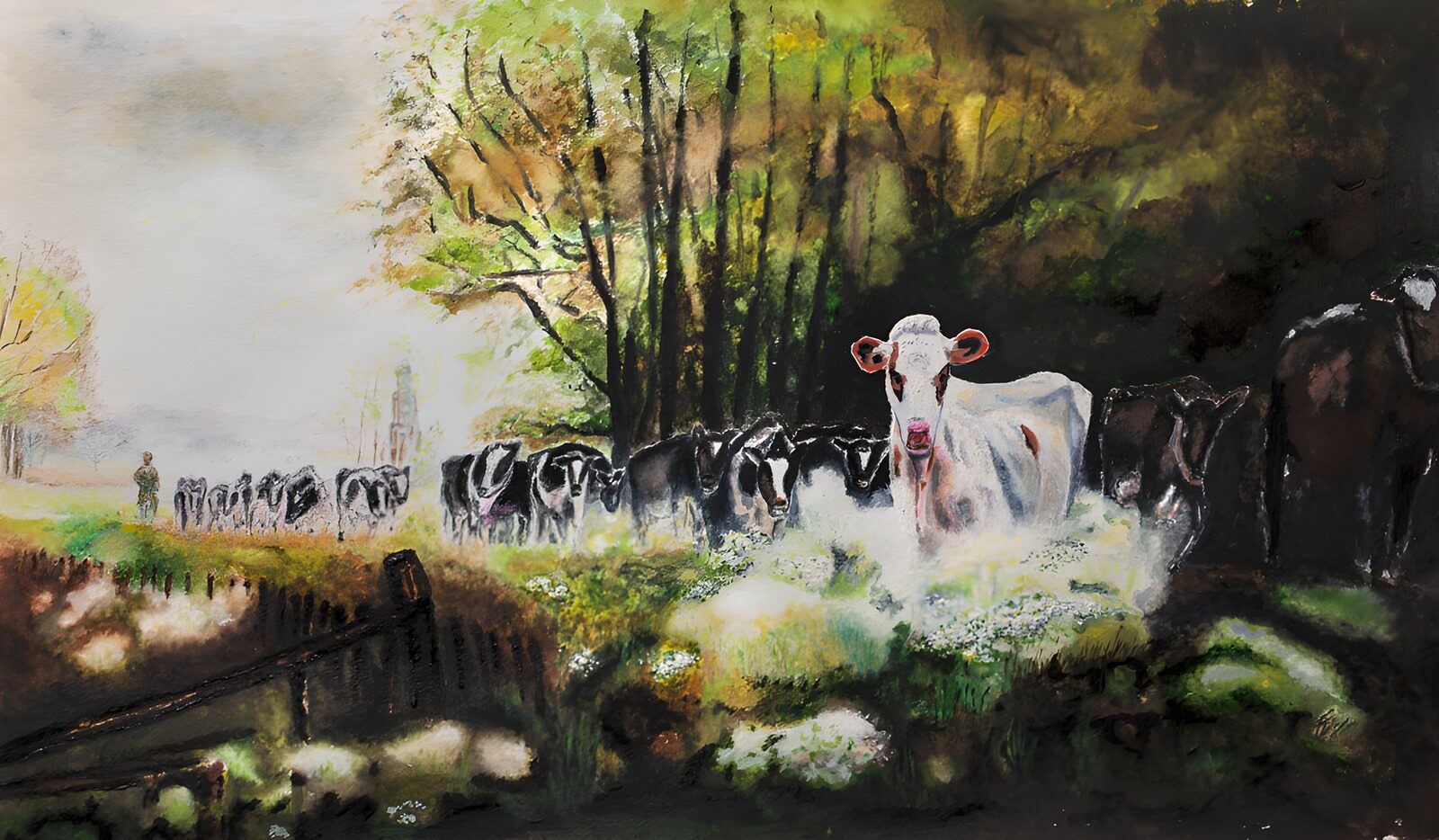 TPFR26068: Cows in a Serene Landscape