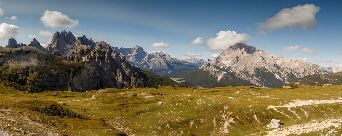 Panorama des Dolomites
