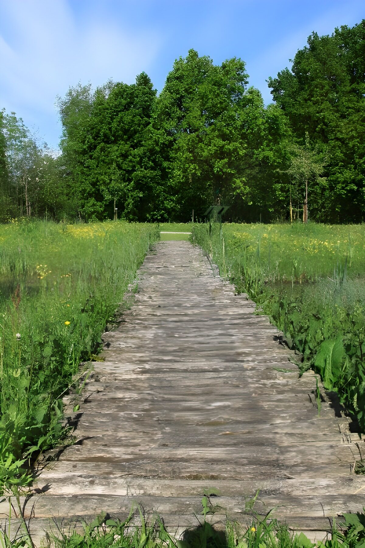 TPFR53376: Sentier paisible à travers la nature